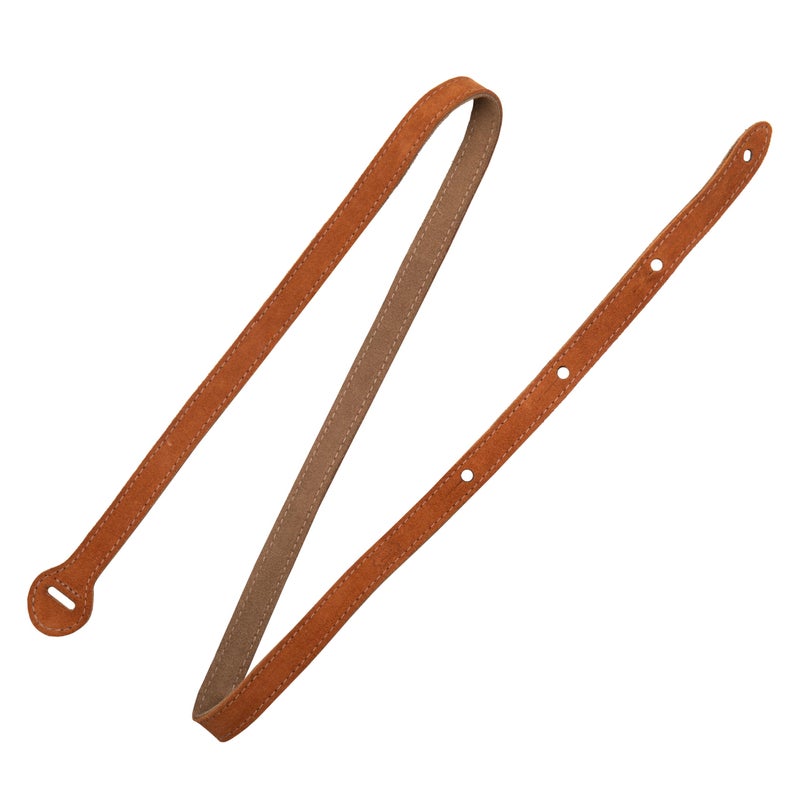 Levy's 3/4" Suede Loop Mandolin Strap Brown - Image 1